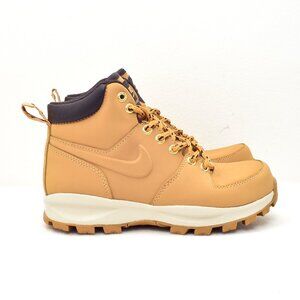 Men's Nike Manoa Leather Haystack/Haystack-Velvet Brown (454350 700) Size 3.5